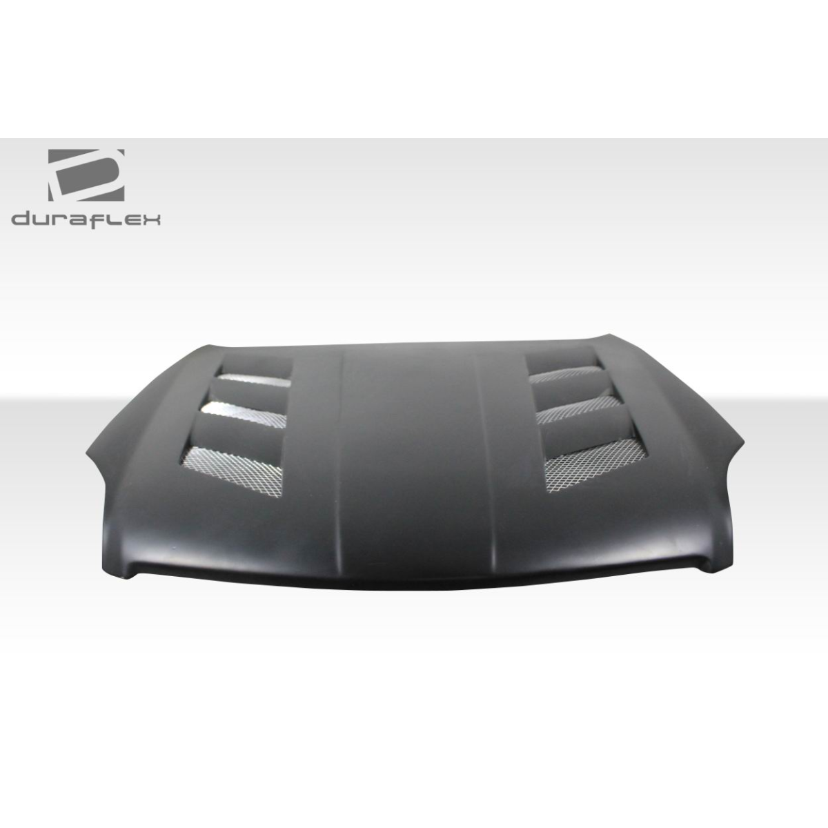 Modify your Infiniti G35 2003 with our Exterior/Hoods - Top-down view of the car hood at a slight angle