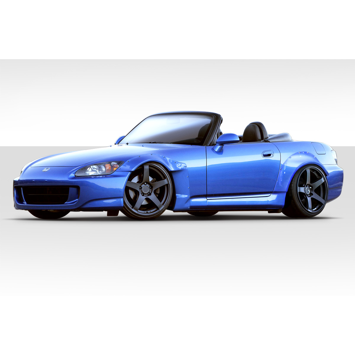 Modify your Honda S2000 2000 with our Exterior/Fenders - Side angle view of the vehicle