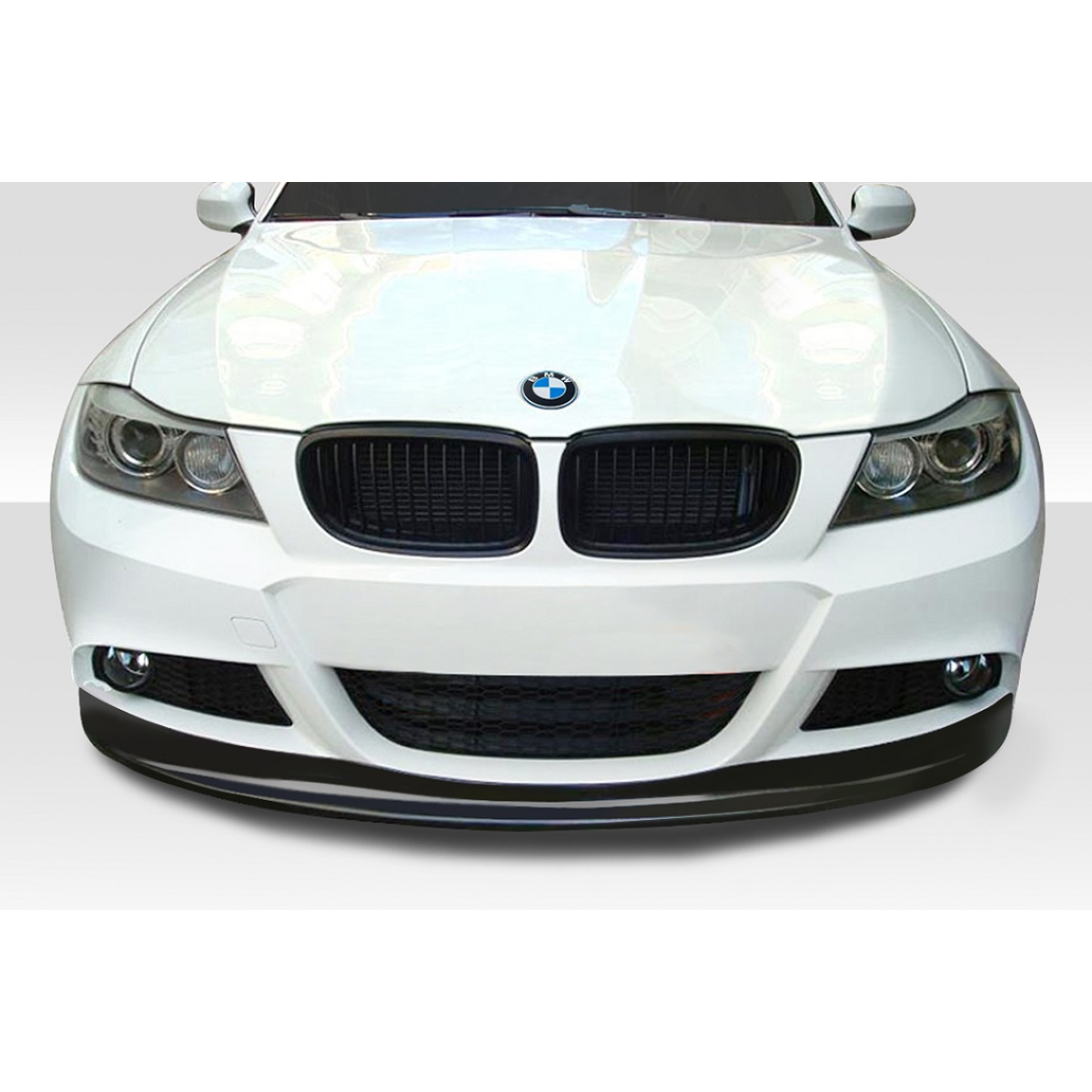 Modify your BMW 3-Series 2009 with our Exterior/Front Bumpers or Lips - Front view showing the front bumper detail