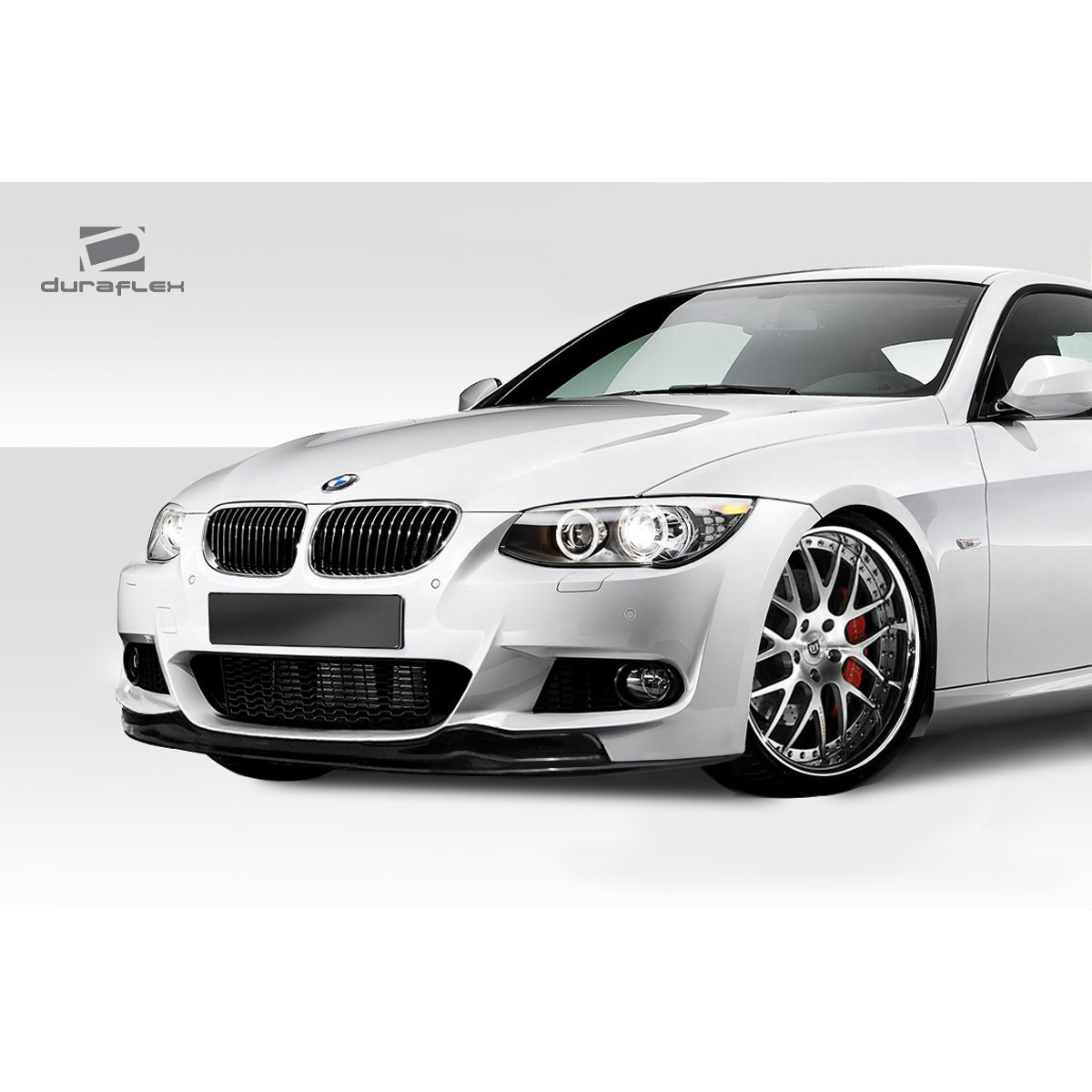 Modify your BMW 3-Series 2011 with our Exterior/Front Bumpers or Lips - Front view of the vehicle at a slight angle