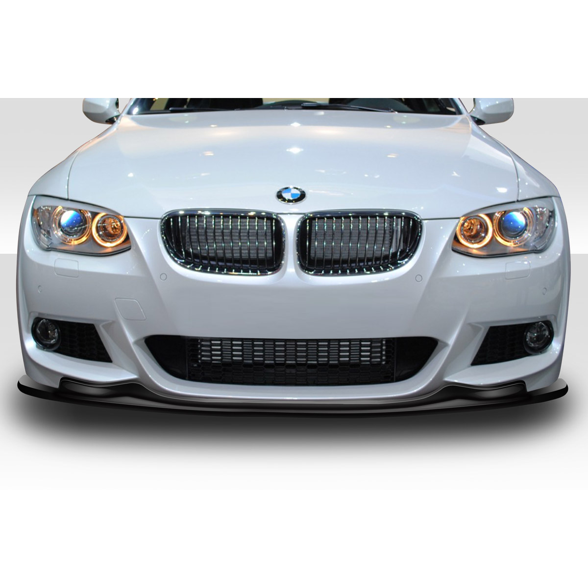 Modify your BMW 3-Series 2011 with our Exterior/Front Bumpers or Lips - Front view of the vehicle at a straight angle