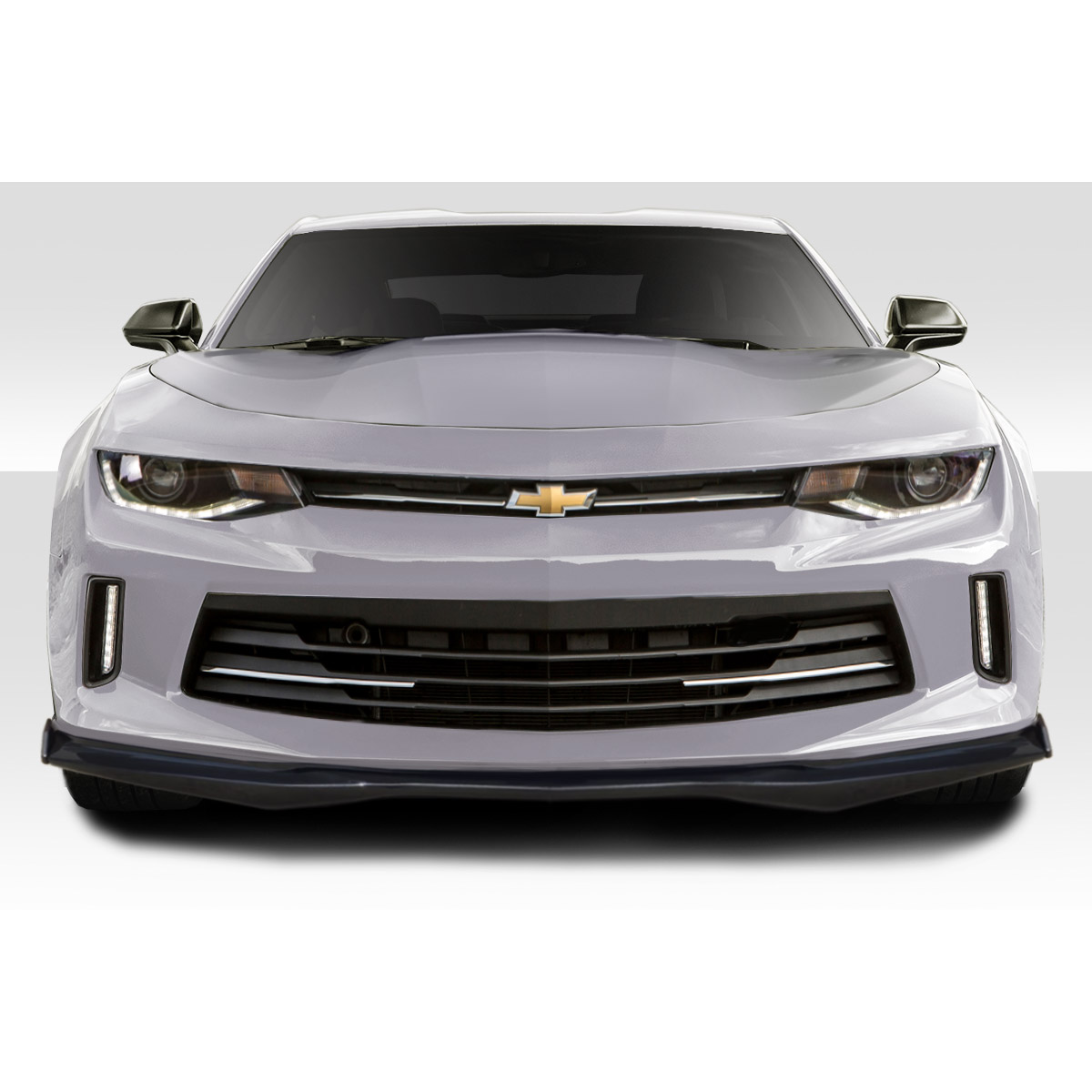 Modify your Chevrolet Camaro 2016 with our Exterior/Front Bumpers or Lips - Front view of vehicle at eye level