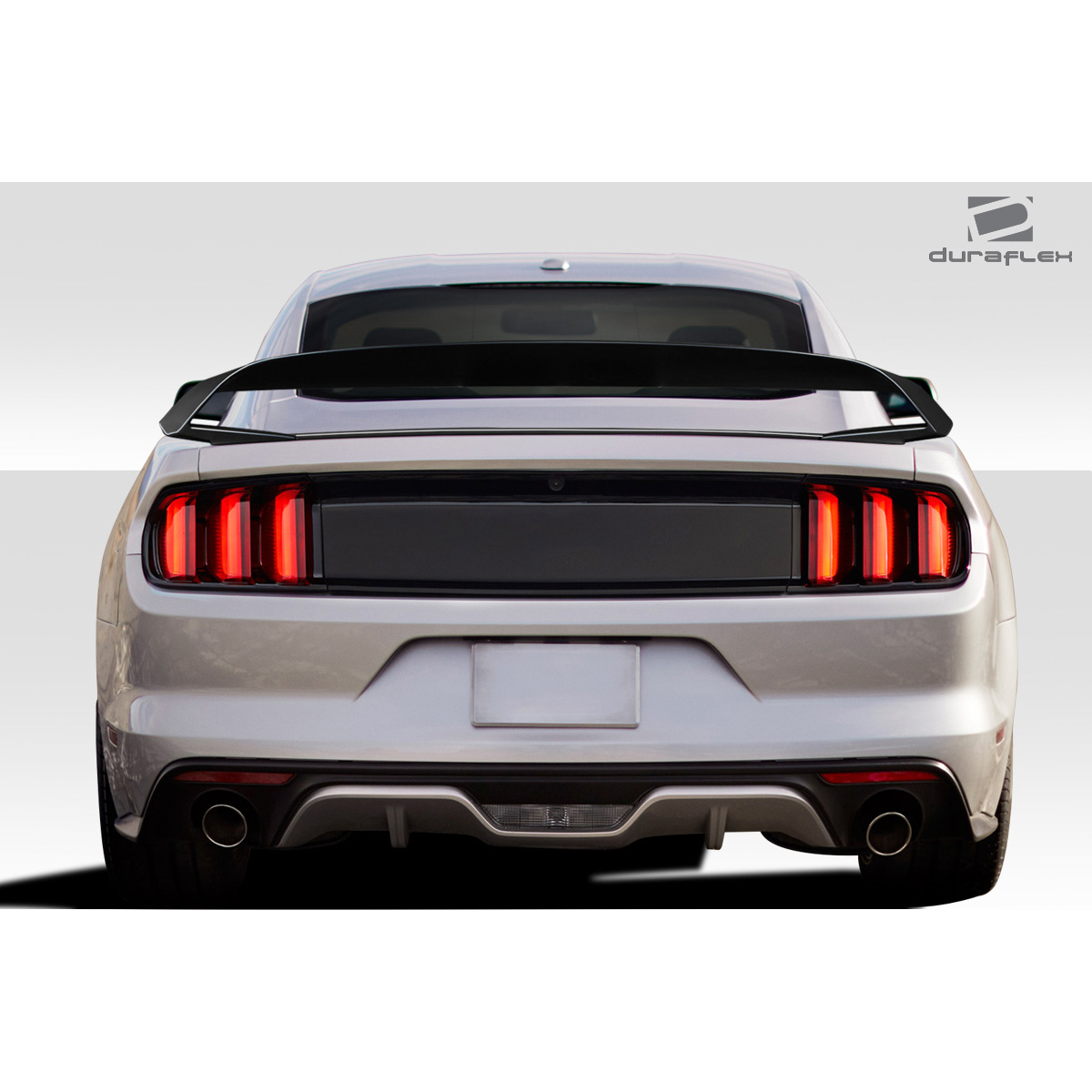 Modify your Ford Mustang 2015 with our Exterior/Wings - Rear view angle of the vehicle