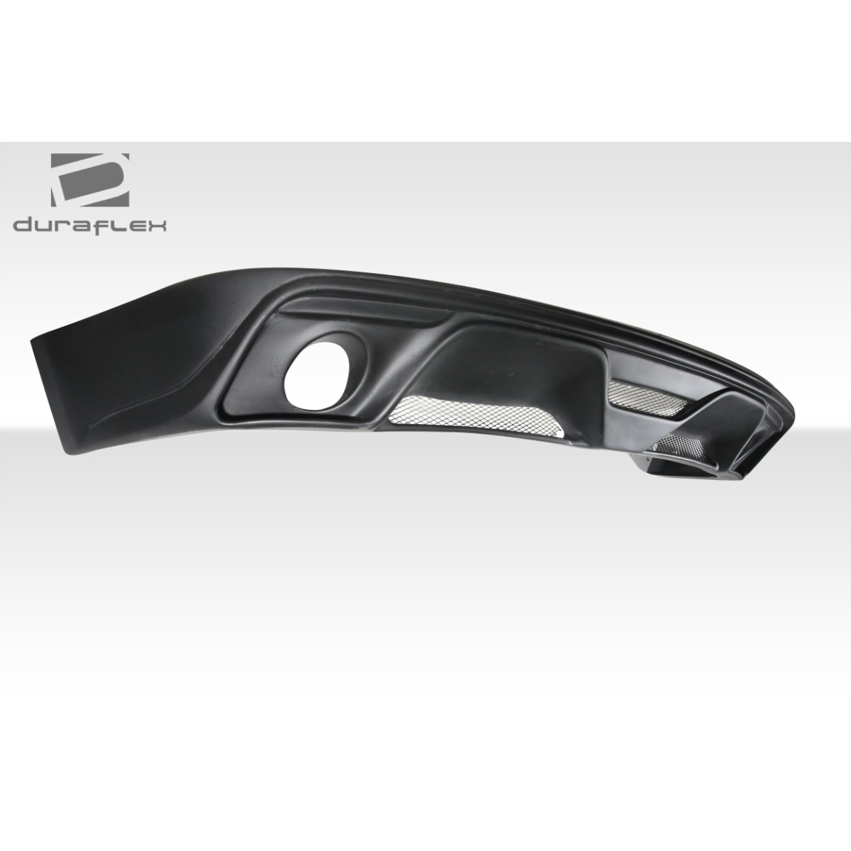 Modify your Ford Mustang 2015 with our Exterior/Diffusers - Side angle view of the rear diffuser part