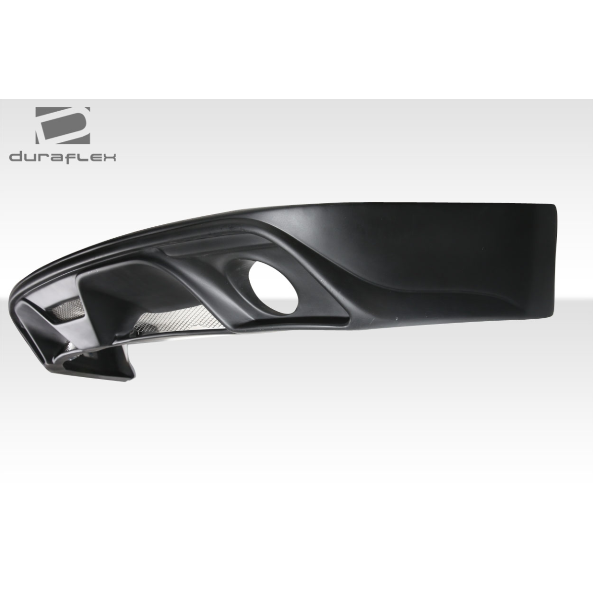 Modify your Ford Mustang 2015 with our Exterior/Diffusers - Side angle view of the rear diffuser part