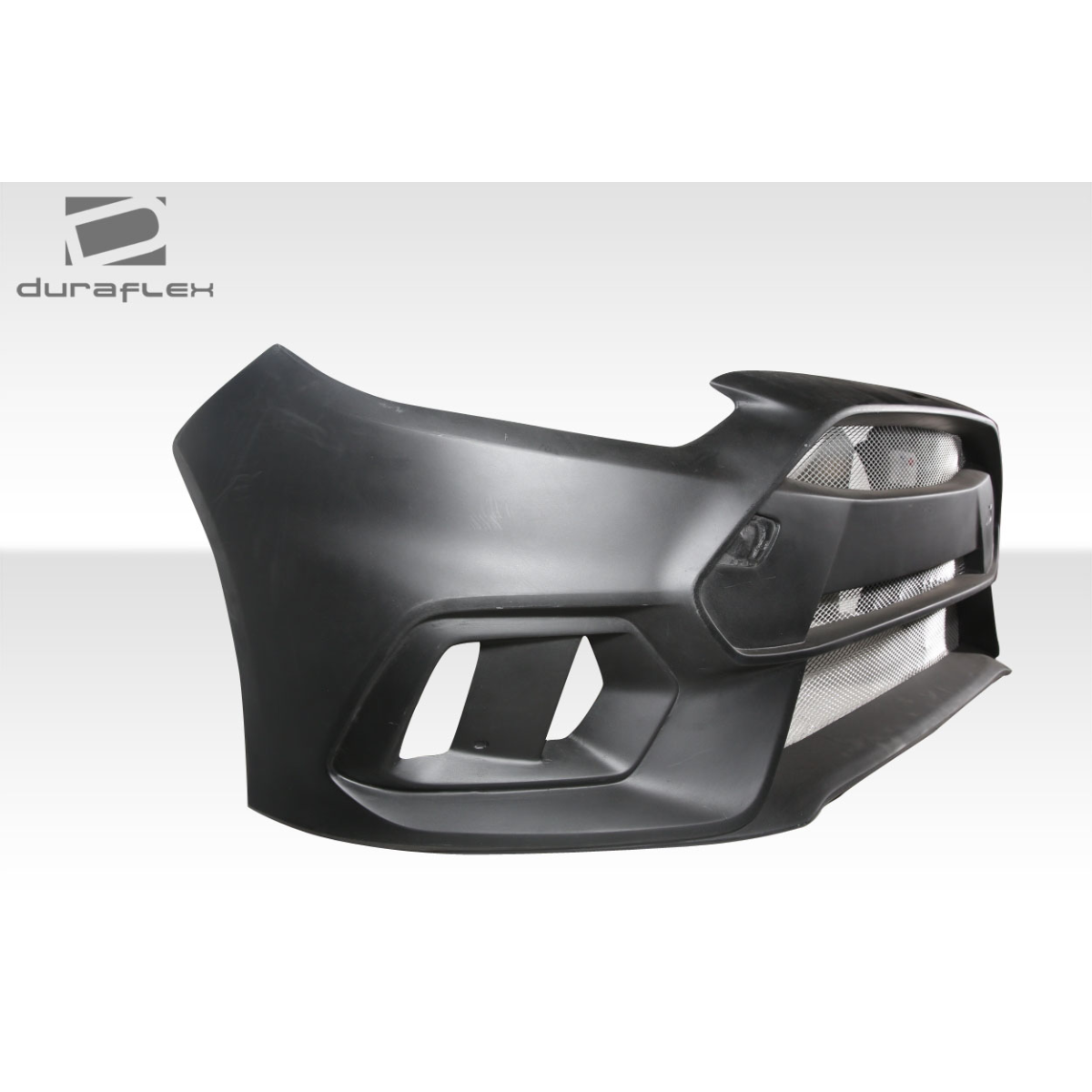 Modify your Ford Focus 2016 with our Exterior/Front Bumpers - Front view showing design and contours of bumper