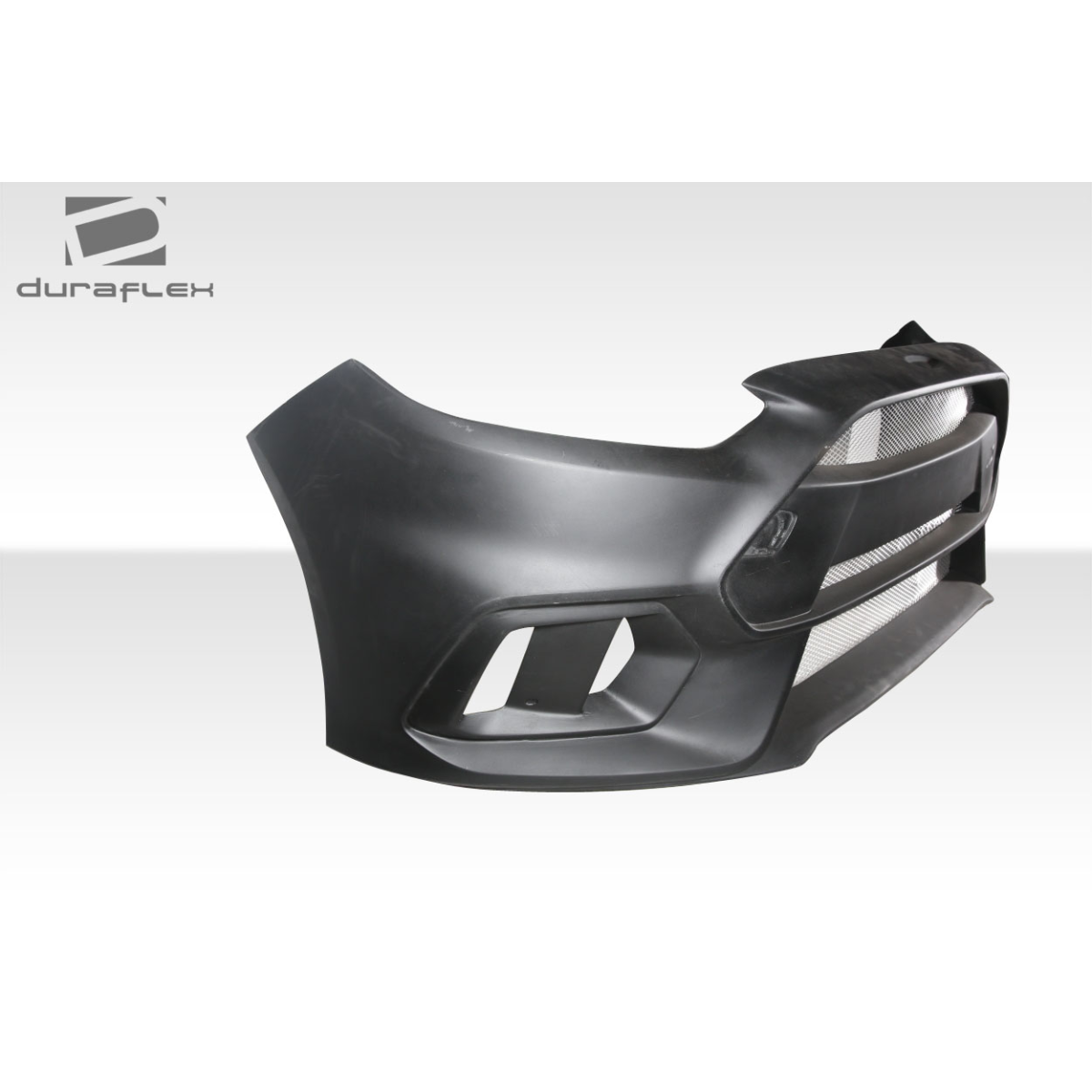 Modify your Ford Focus 2016 with our Exterior/Front Bumpers - Side angle view of front bumper part