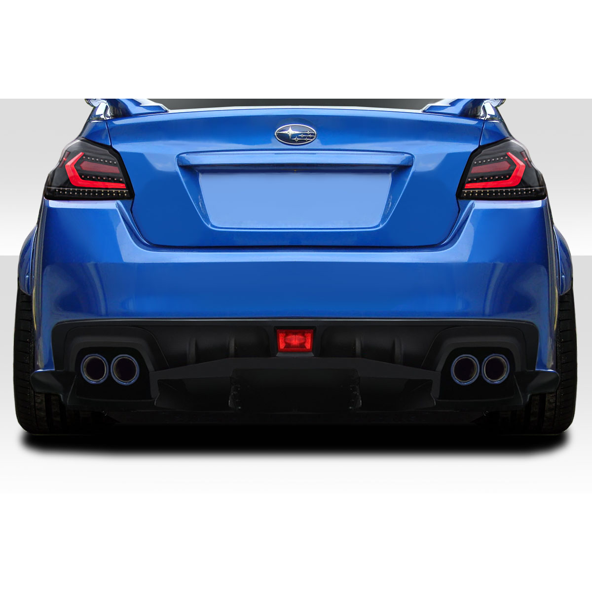 Modify your Subaru Impreza 2015 with our Exterior/Diffusers - Rear angle view of car diffuser