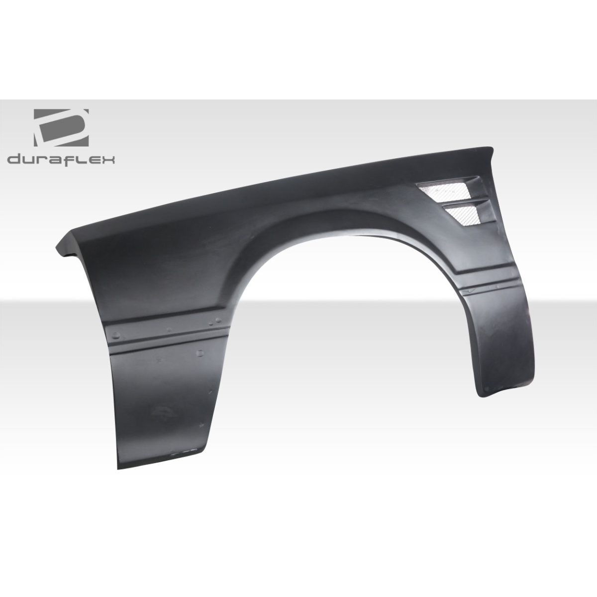 Modify your Ford Mustang 1987 with our Exterior/Fenders - Angled view of the fender displayed upright