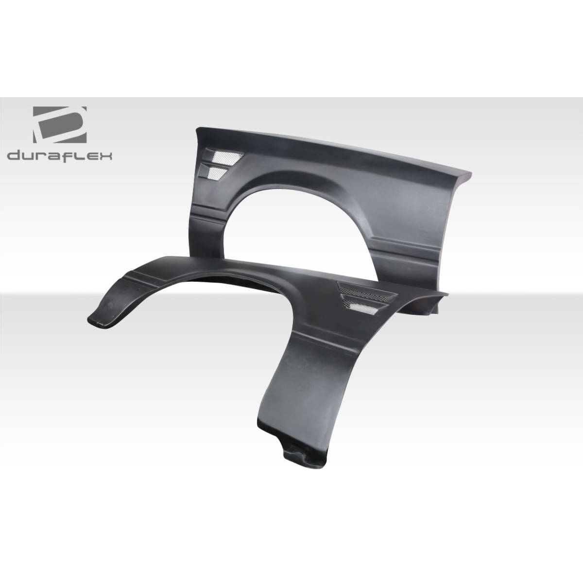 Modify your Ford Mustang 1987 with our Exterior/Fenders - Showing fenders at a slight angle from the side