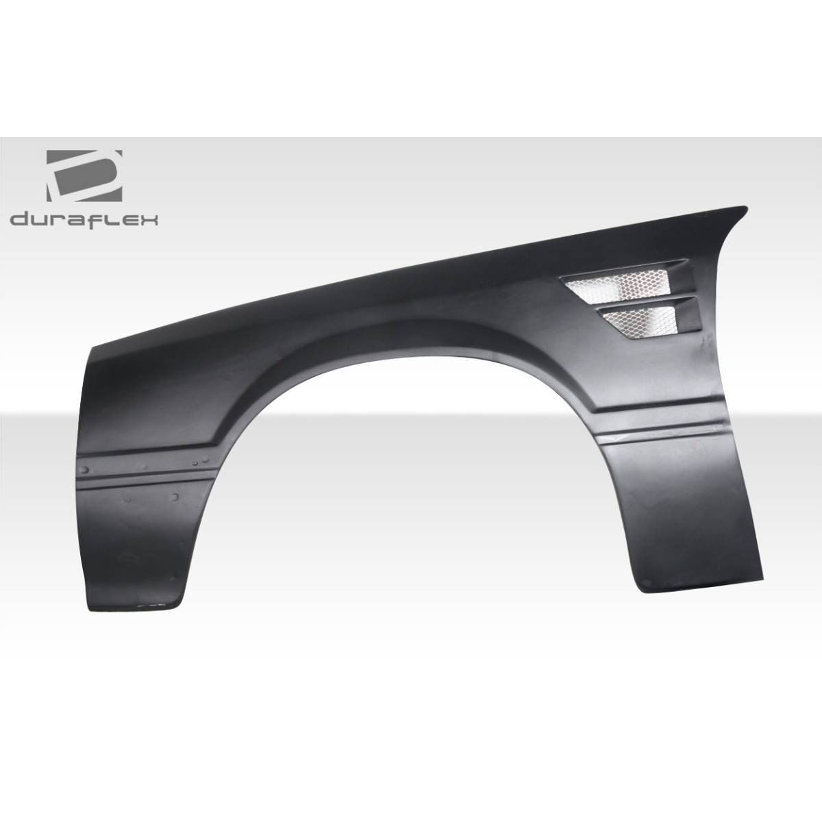 Modify your Ford Mustang 1987 with our Exterior/Fenders - Side view of front fender at slight angle