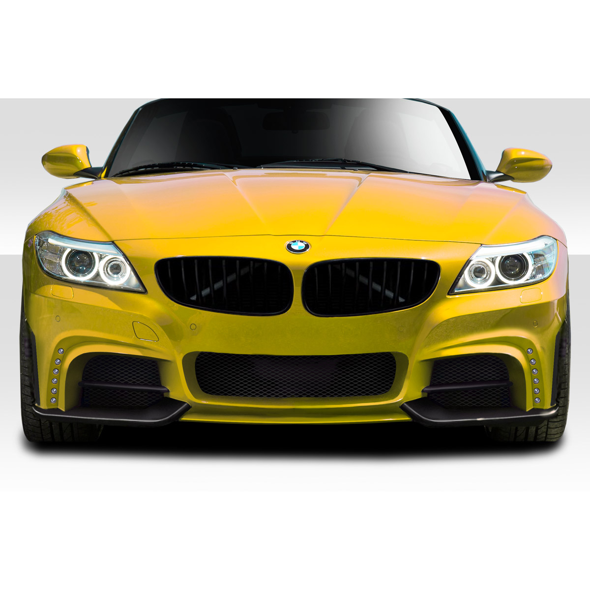 Modify your BMW Z4 2009 with our Exterior/Front Bumpers or Lips - Front view of the bumper part