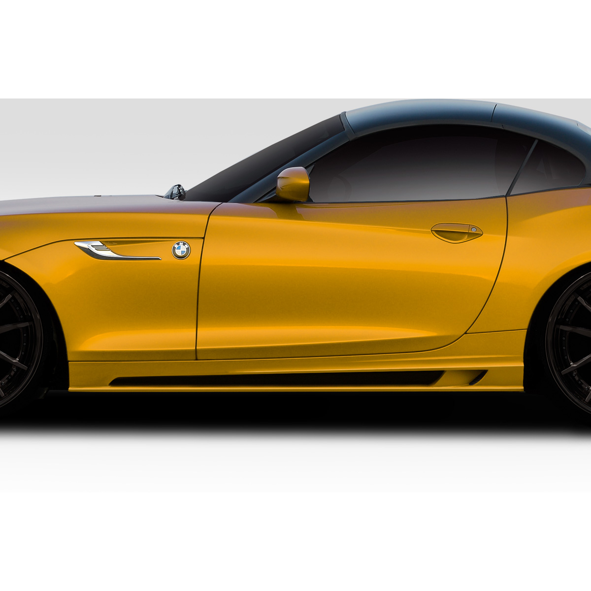 Modify your BMW Z4 2009 with our Exterior/Side Skirts - Side angle view of BMW Z4 E89