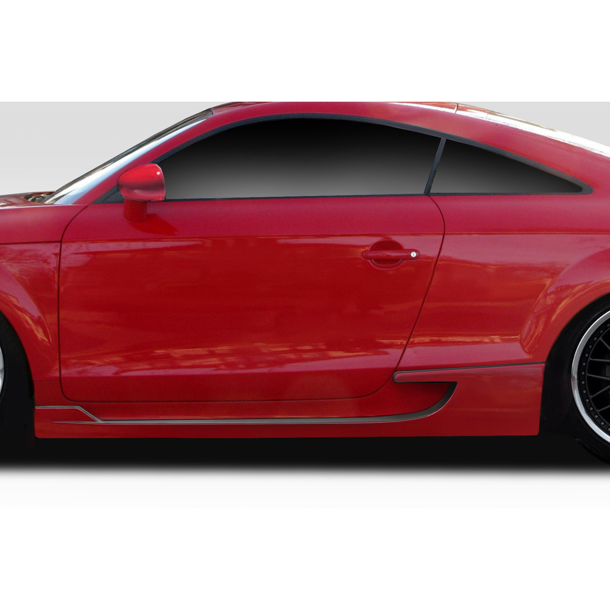 Modify your Audi TT 2008 with our Exterior/Side Skirts - Profile side view of the vehicle