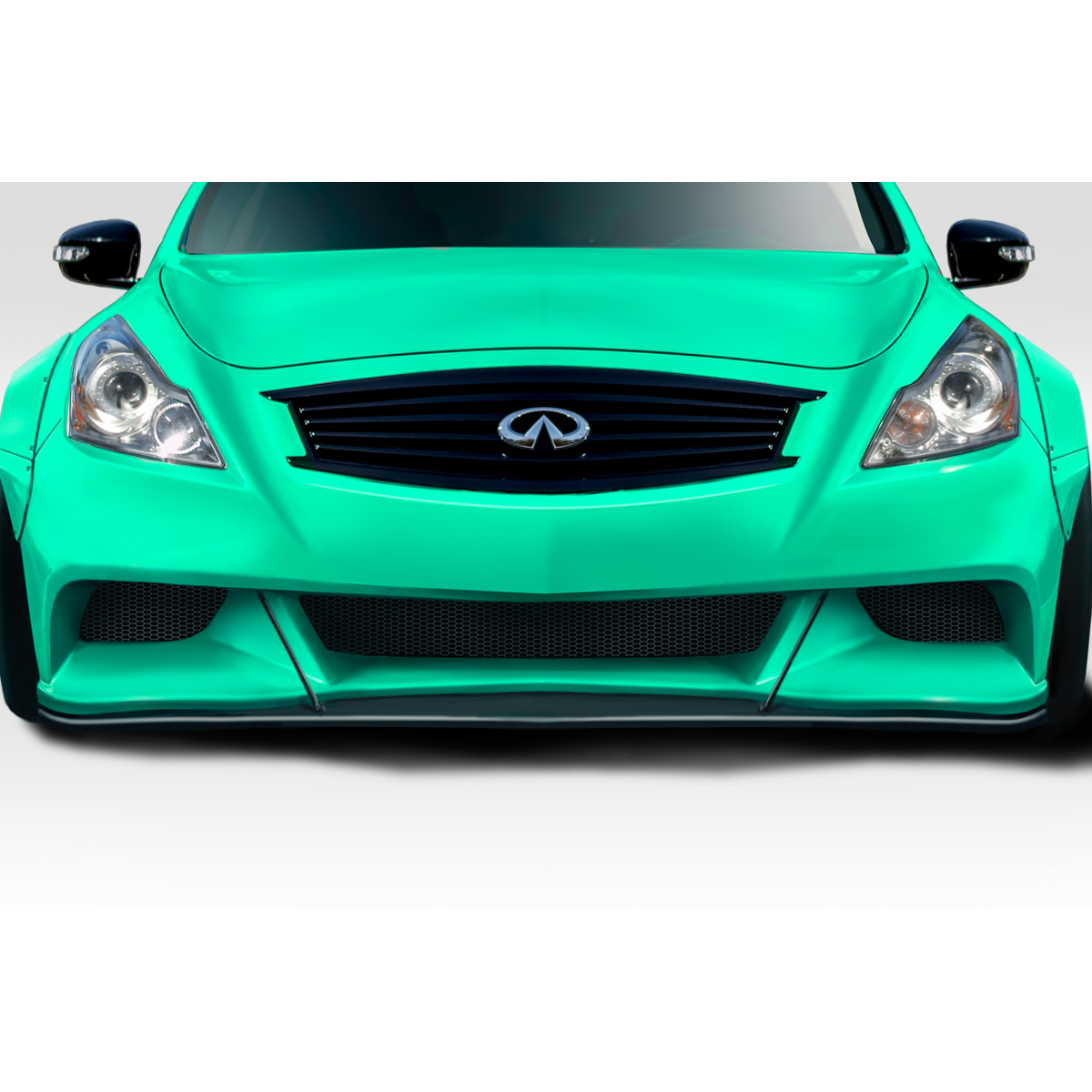 Modify your Infiniti G37 2008 with our Exterior/Other Exterior - Front view of the vehicle part at a straight angle