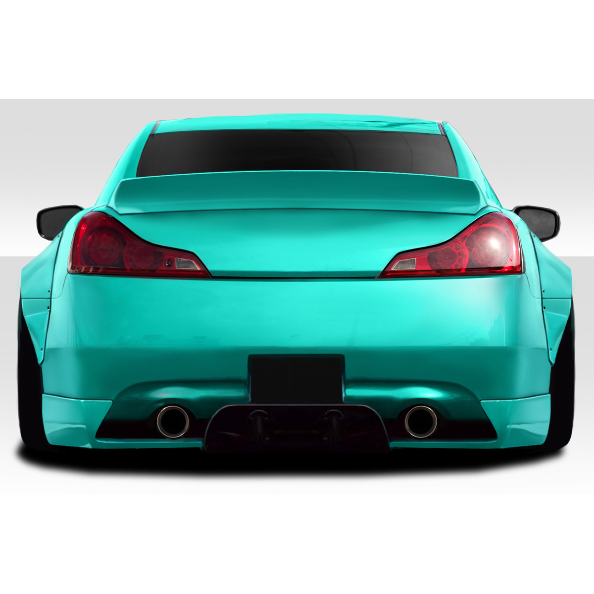 Modify your Infiniti G37 2008 with our Exterior/Wings - Rear view of vehicle from low angle