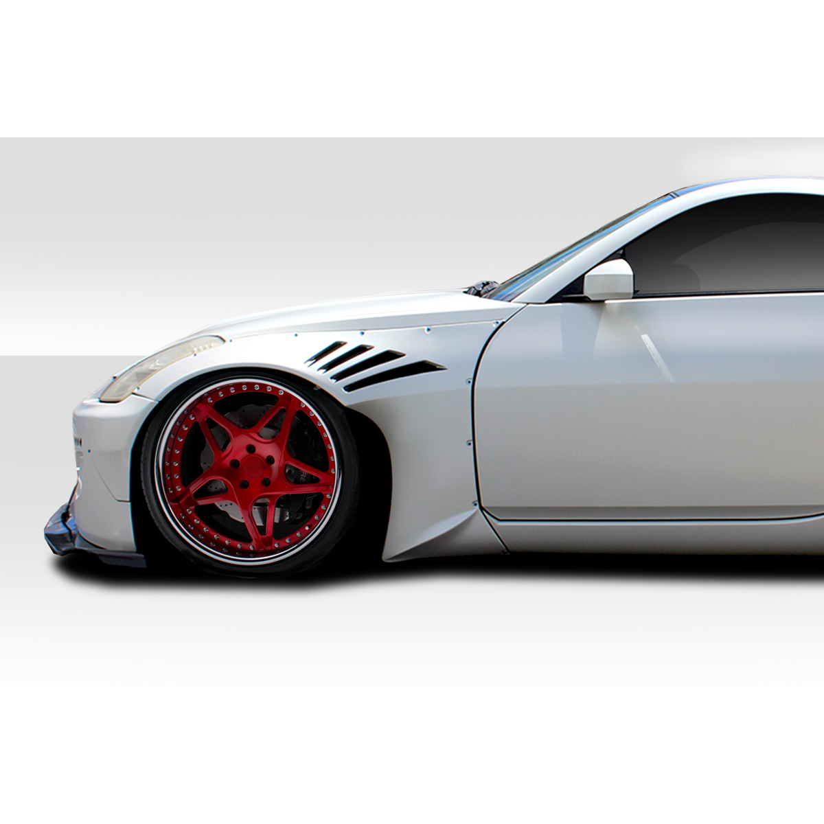 Modify your Nissan 350Z 2003 with our Exterior/Fenders - Image shows a side profile of the vehicle