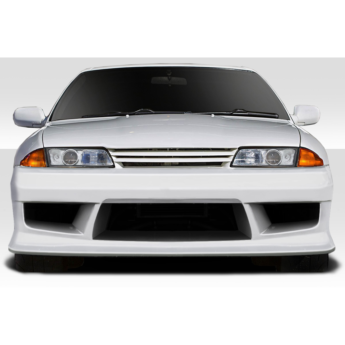 Modify your Nissan Skyline 1989 with our Exterior/Complete Body Kits - Front view of Nissan Skyline R32