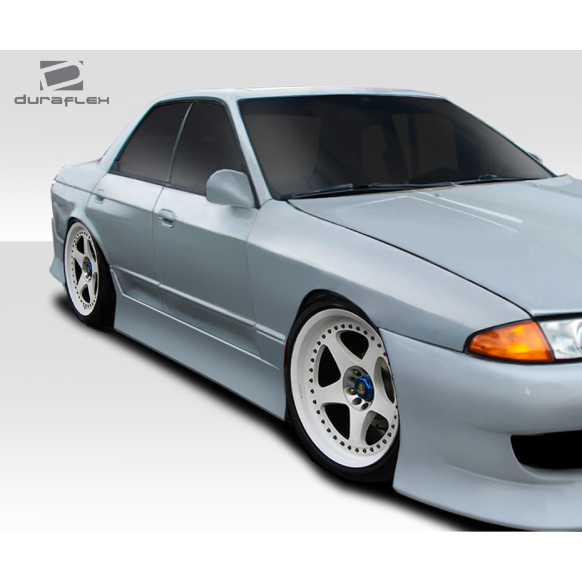 Modify your Nissan Skyline 1989 with our Exterior/Complete Body Kits - Image shows a front quarter angle view of the car