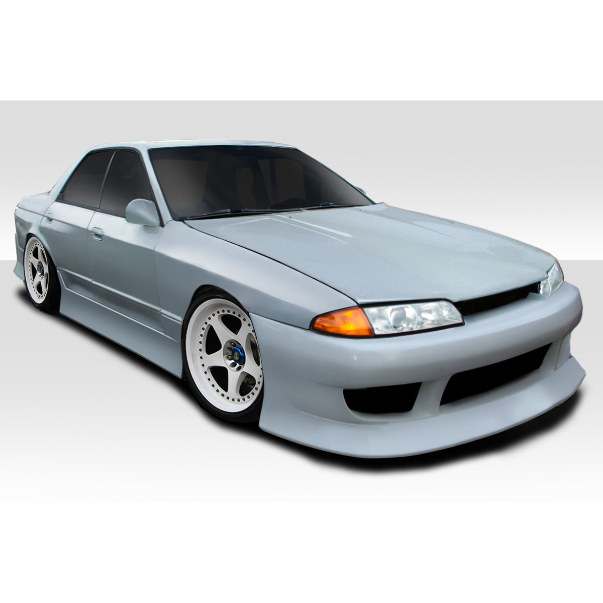 Modify your Nissan Skyline 1989 with our Exterior/Complete Body Kits - Front three quarters view of vehicle