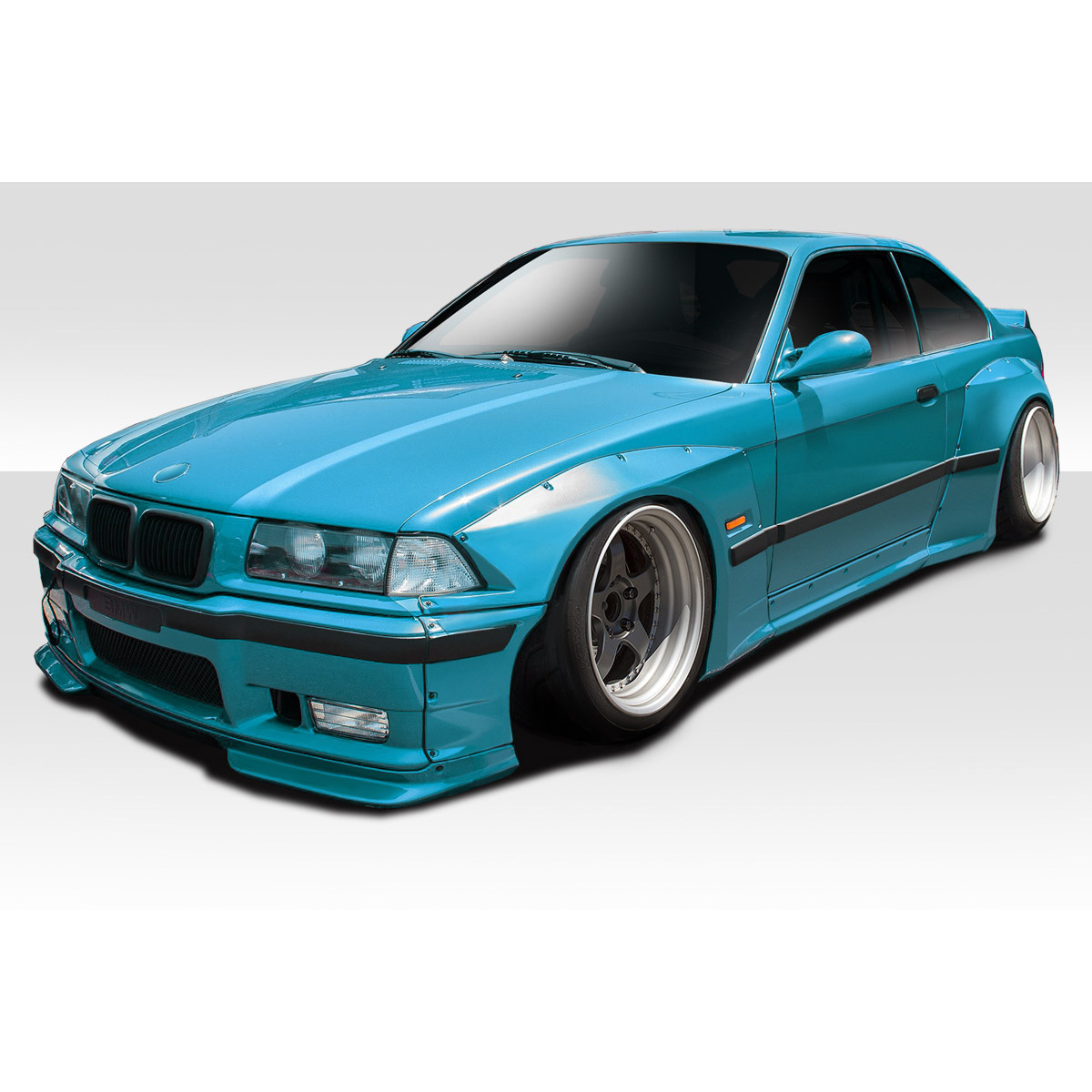 Modify your BMW 3-Series 1992 with our Exterior/Complete Body Kits - Front three quarter view of the vehicle