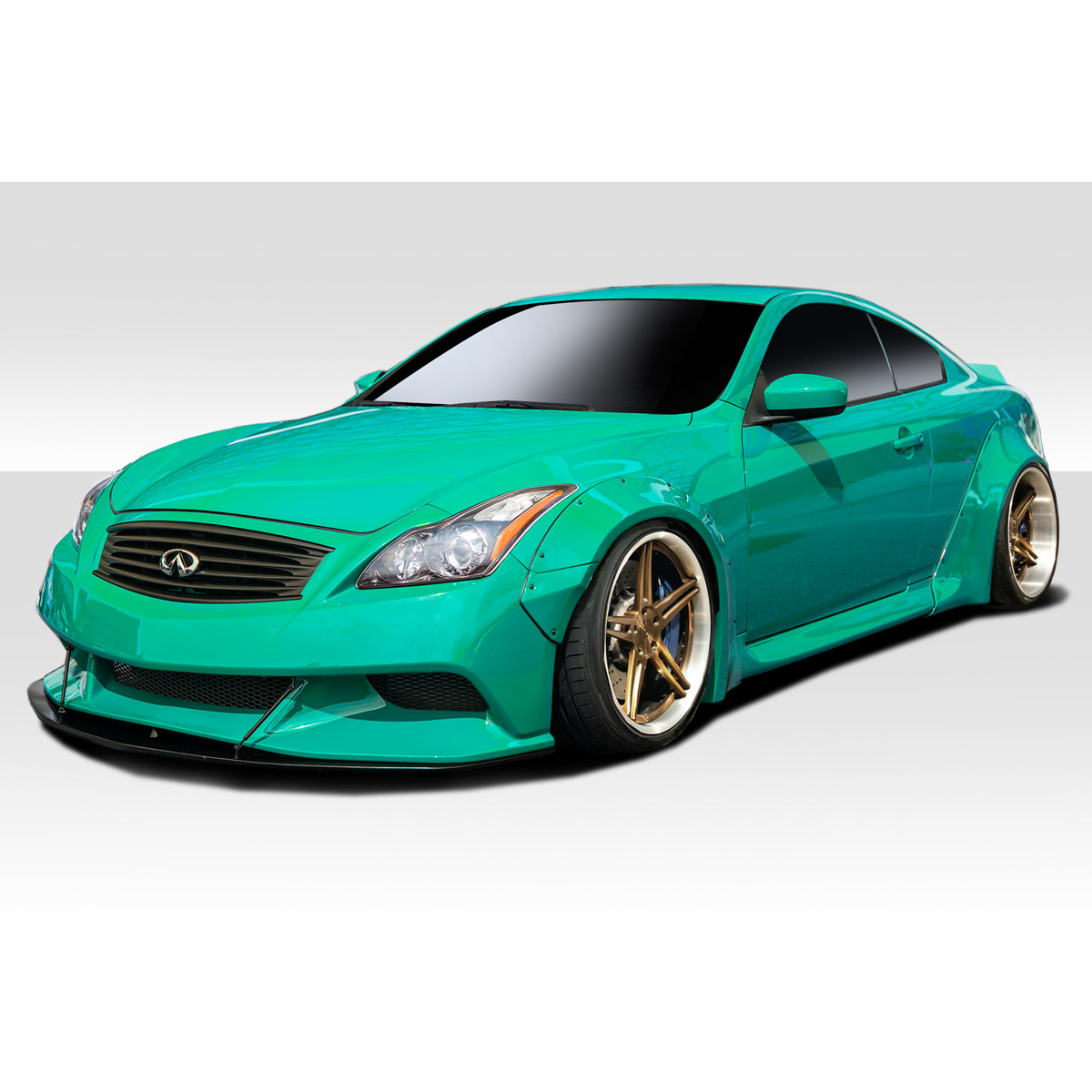 Modify your Infiniti G37 2008 with our Exterior/Complete Body Kits - Car is shown from a three quarter front angle