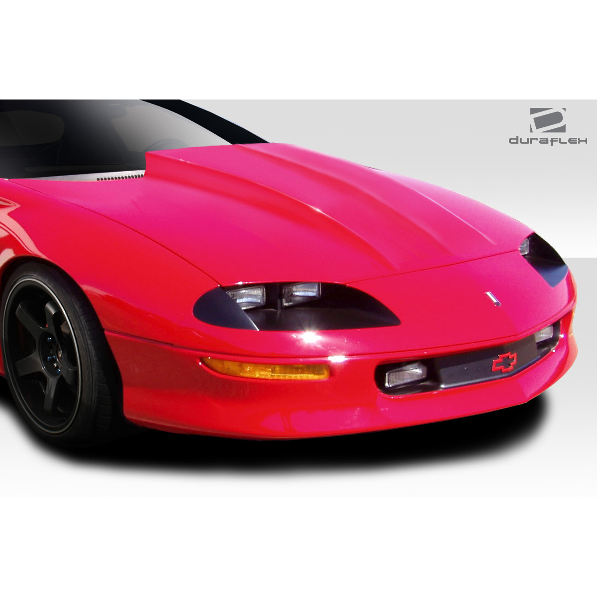 Modify your Chevrolet Camaro 1993 with our Exterior/Hoods - The image shows the front angle of the car hood