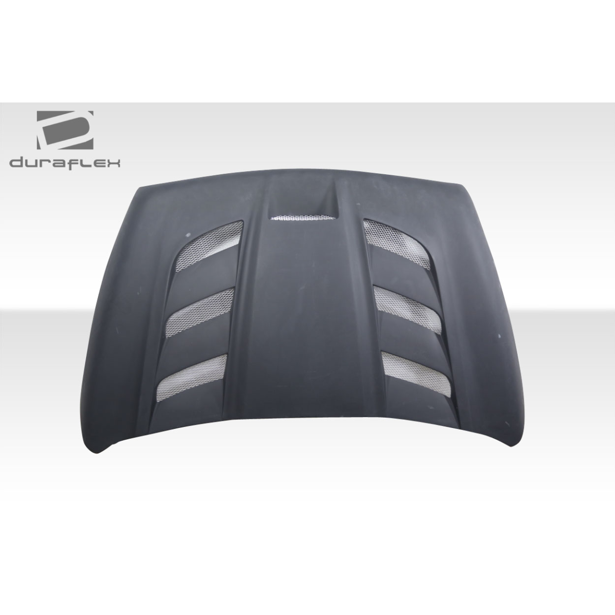 Modify your Dodge Durango 2004 with our Exterior/Hoods - Angled view of hood with vents and smooth surface