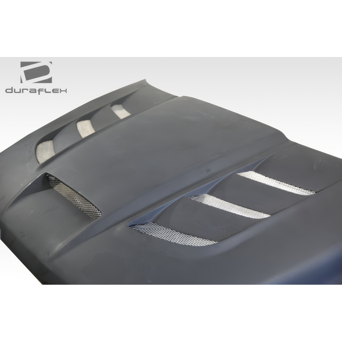 Modify your Dodge Ram 2010 with our Exterior/Hoods - Top angle view of Dodge Ram hood part