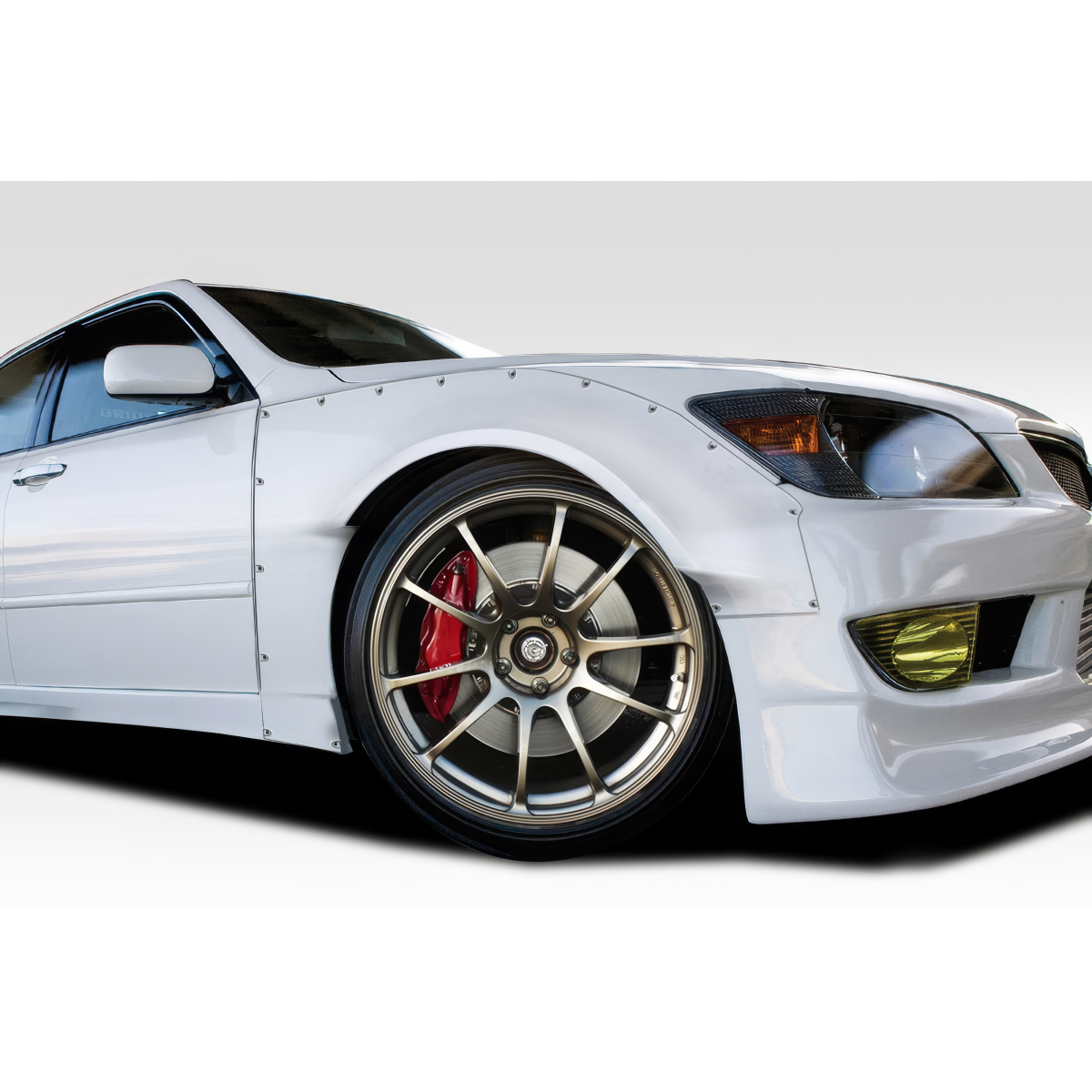 Modify your Lexus IS Series 2000 with our Exterior/Fenders - Part is viewed from the front left angle