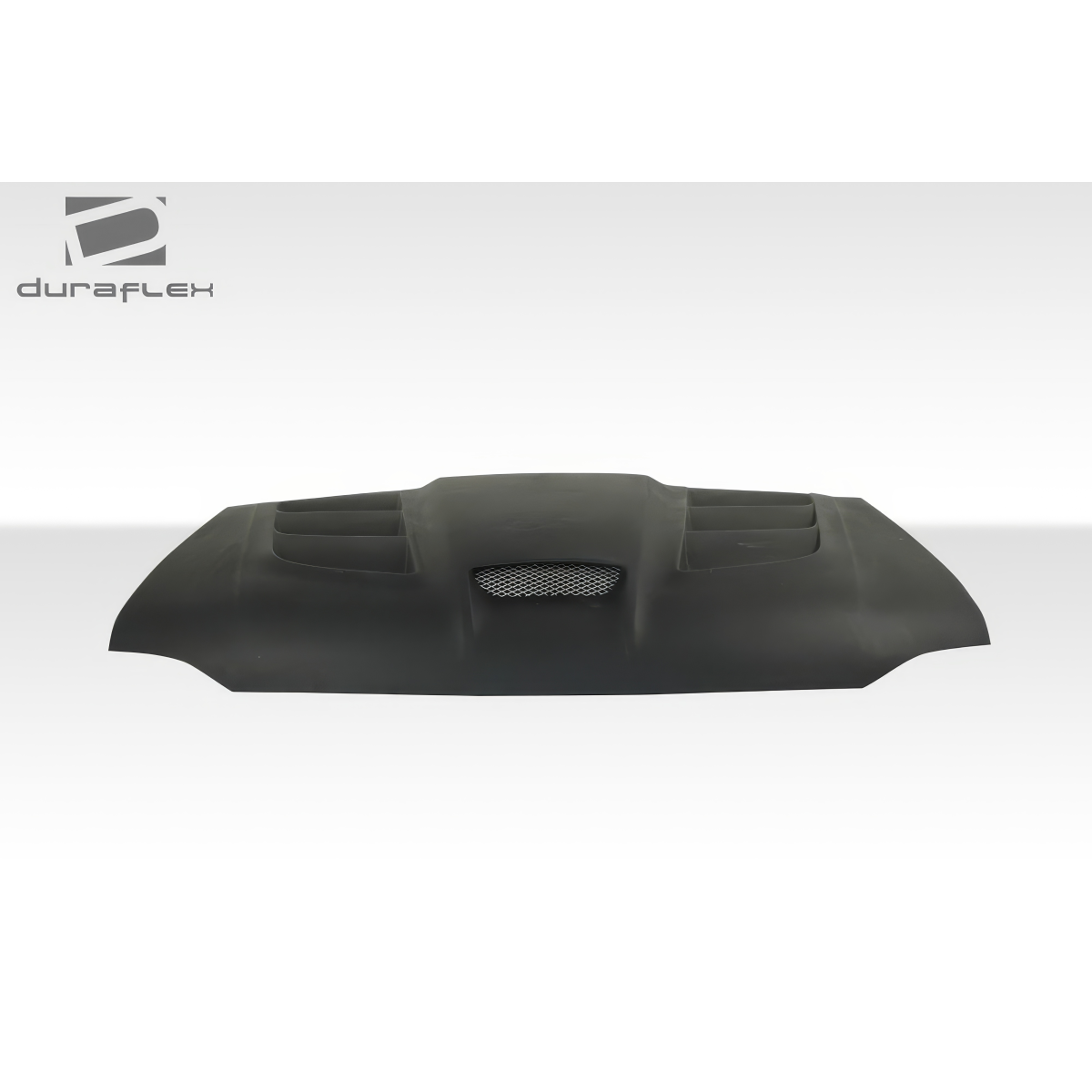 Modify your Nissan Frontier 2001 with our Exterior/Hoods - Front view of a car hood part