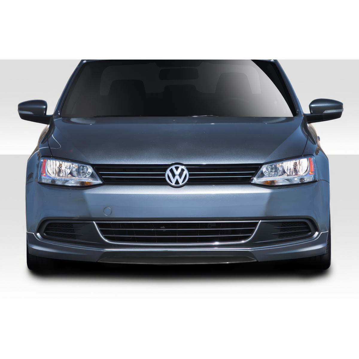 Modify your Volkswagen Jetta 2011 with our Exterior/Front Bumpers or Lips - Front angle view of Volkswagen Jetta