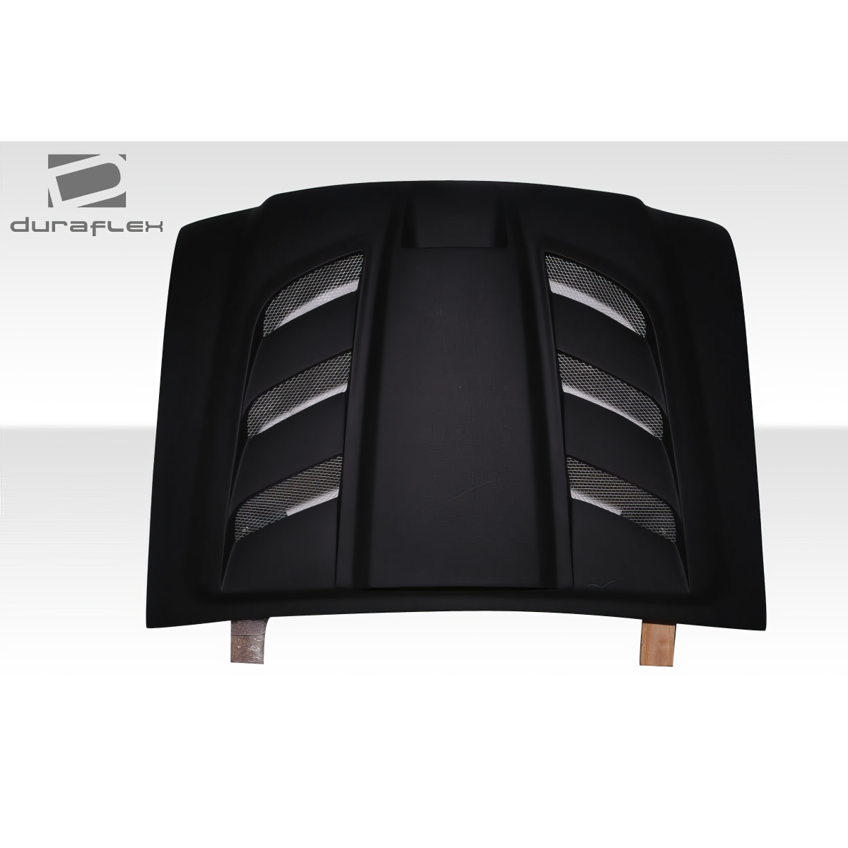 Modify your Ford Ranger 2004 with our Exterior/Hoods - Front view of automotive hood part