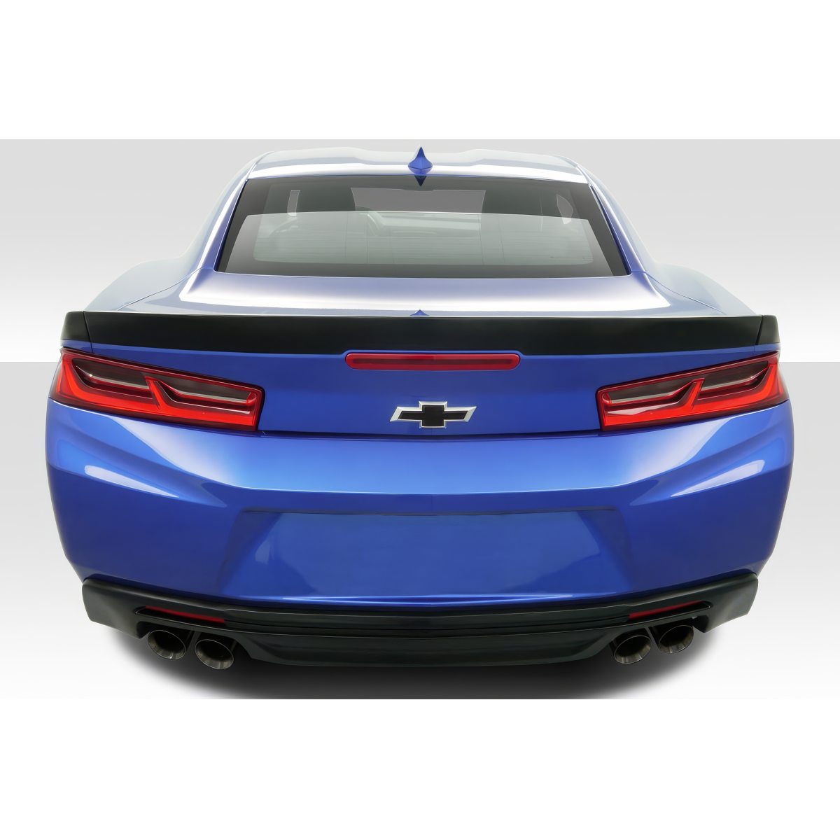 Modify your Chevrolet Camaro 2016 with our Exterior/Wings - View is from rear at a straight angle