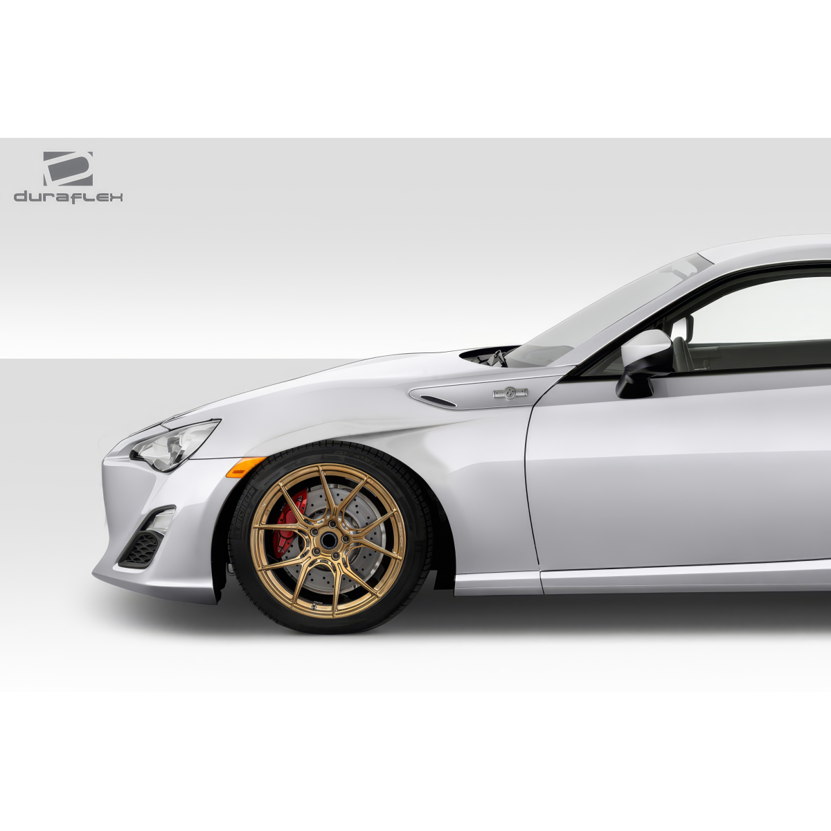 Modify your Subaru BRZ 2013 with our Exterior/Fenders - Angled view showcasing fender detail and wheel