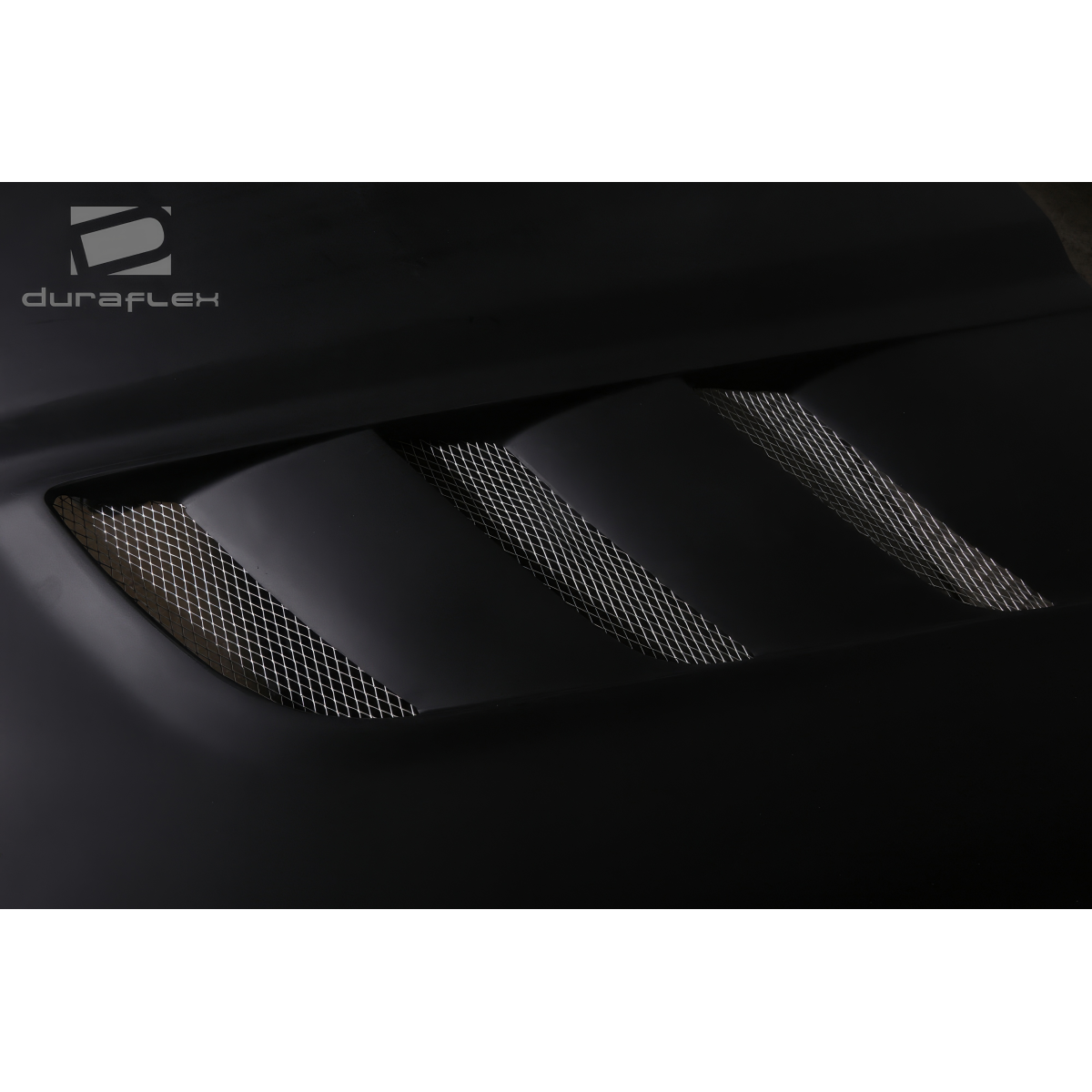 Modify your GMC Yukon 1999 with our Exterior/Hoods - Angled view of hood showcasing ventilation slits