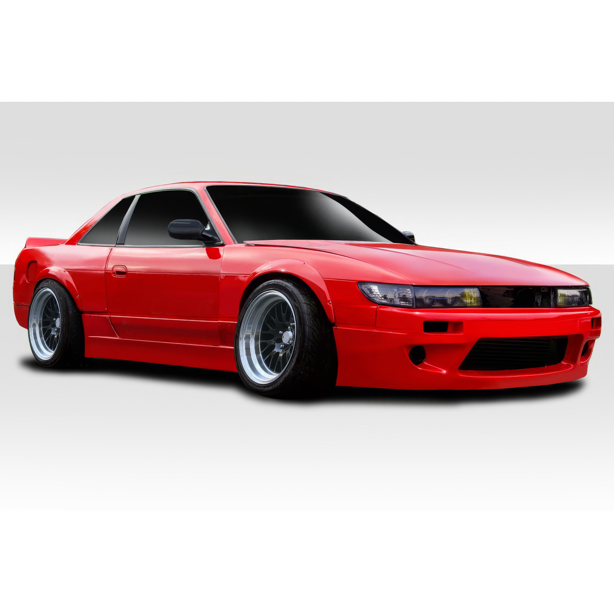 Modify your Nissan Silvia 1989 with our Exterior/Complete Body Kits - Three quarter front view of the vehicle