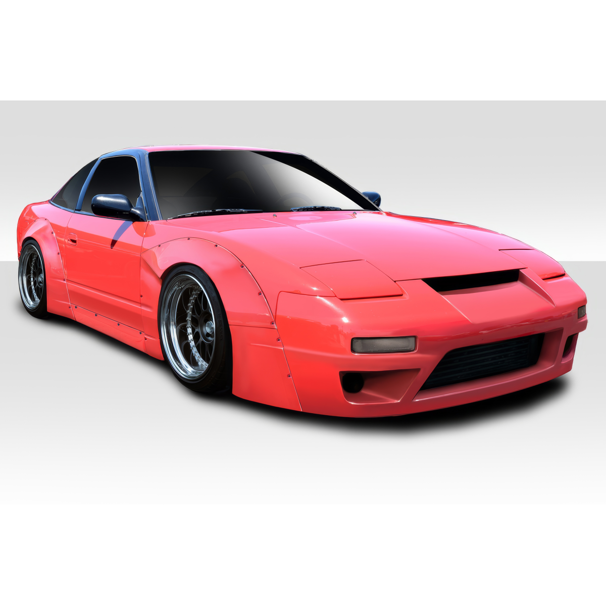 Modify your Nissan 240SX 1989 with our Exterior/Complete Body Kits - Front three quarter view of the vehicle