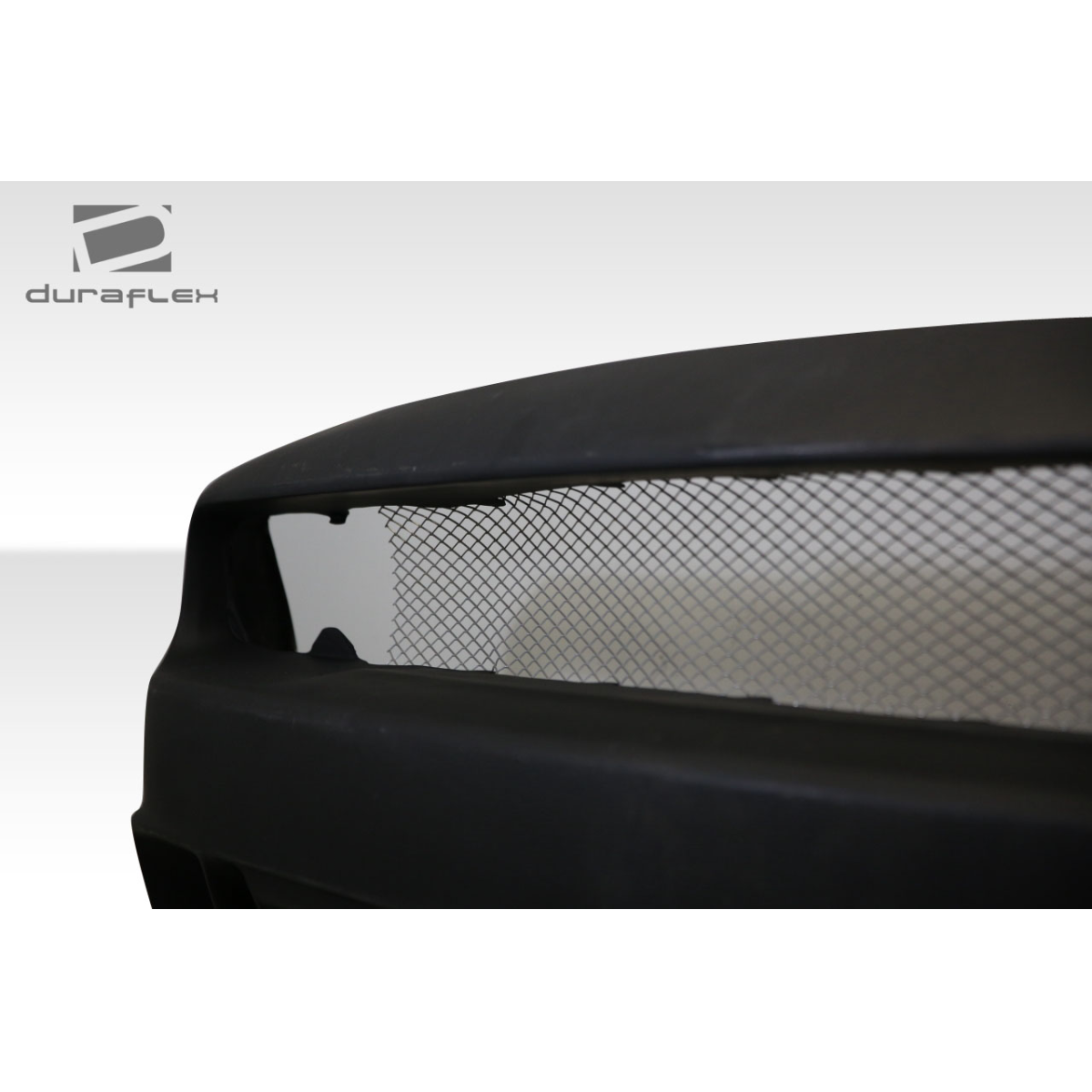 Modify your Dodge Challenger 2015 with our Exterior/Front Bumpers or Lips - Front angle view of bumper with mesh grille