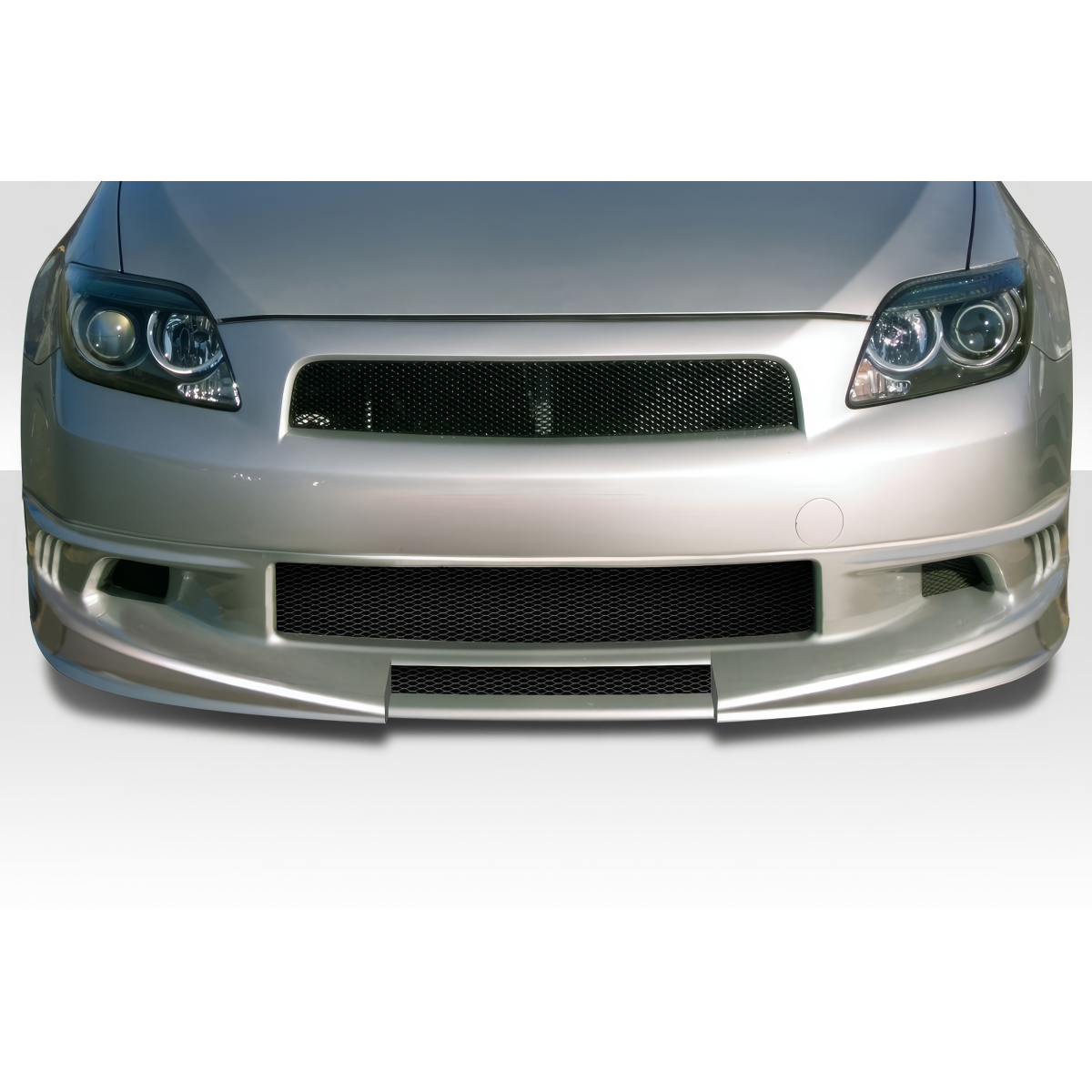 Modify your Scion tC 2005 with our Exterior/Front Bumpers or Lips - Front view slightly elevated angle