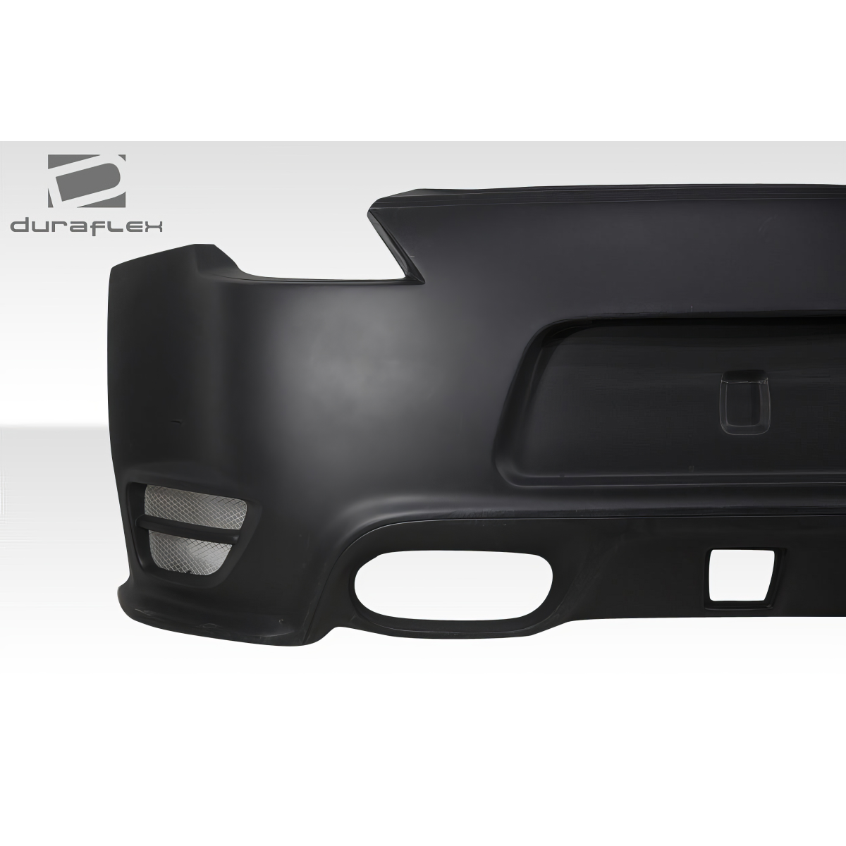 Modify your Nissan 370Z 2009 with our Exterior/Rear Bumpers or Lips - Angled view of rear bumper from side position