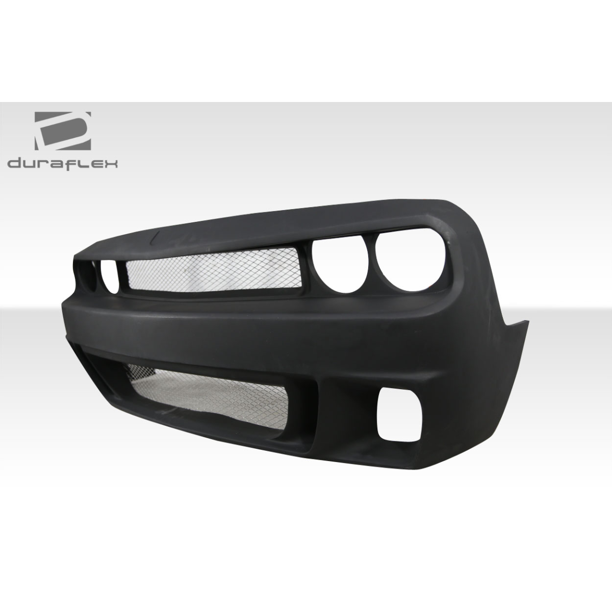 Modify your Dodge Challenger 2008 with our Exterior/Front Bumpers or Lips - Front view at a slight angle showing the bumper design