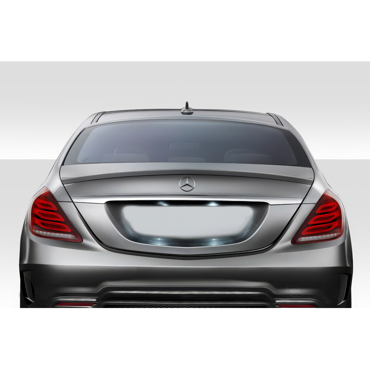 Modify your Mercedes-Benz S-Class 2014 with our Exterior/Wings - Rear view at a straight angle