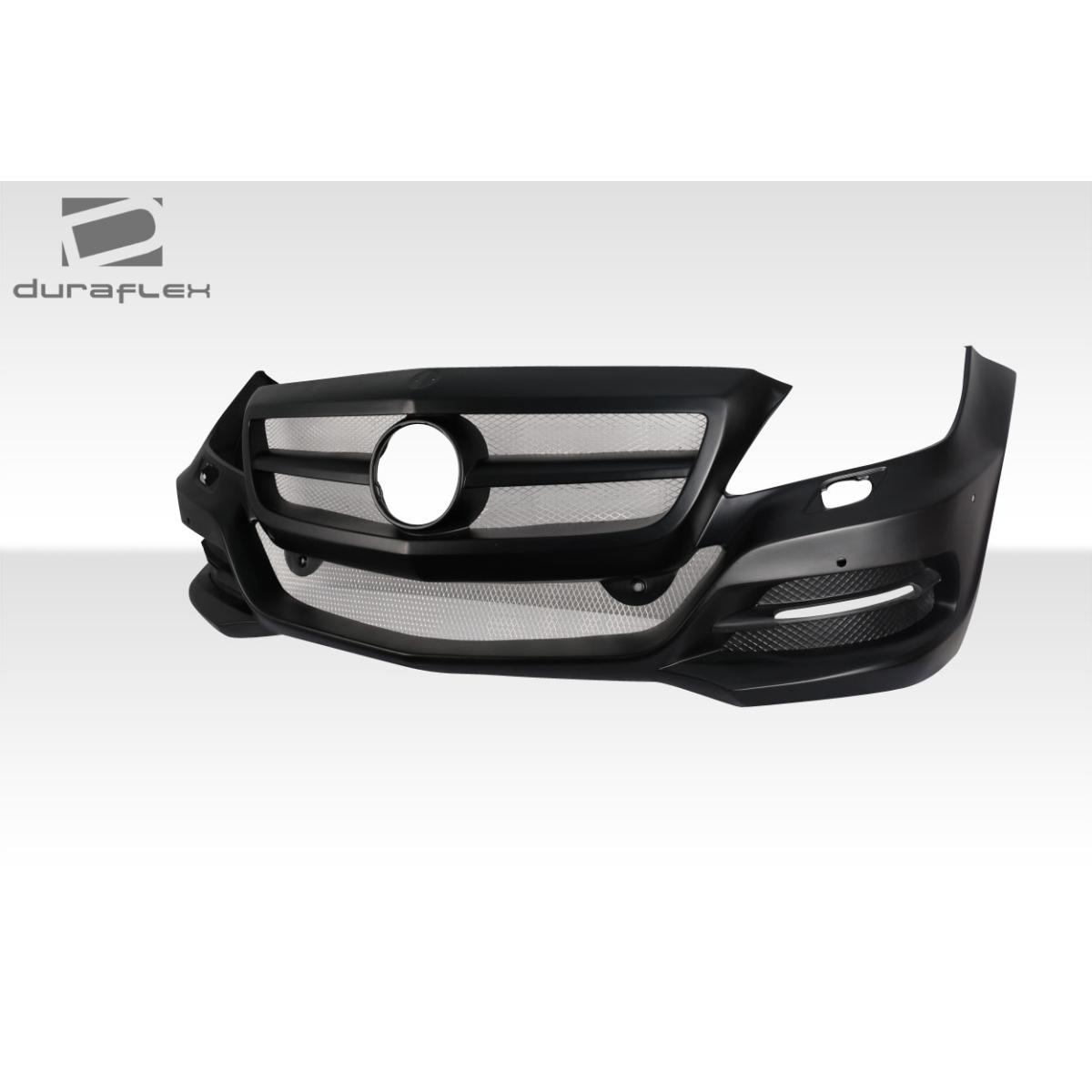 Modify your Mercedes-Benz CLS-Class 2012 with our Exterior/Front Bumpers or Lips - Part viewed from a frontal angle slightly angled