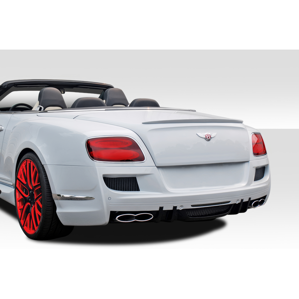 Modify your Bentley Continental 2012 with our Exterior/Wings - Rear view of vehicle from slightly above