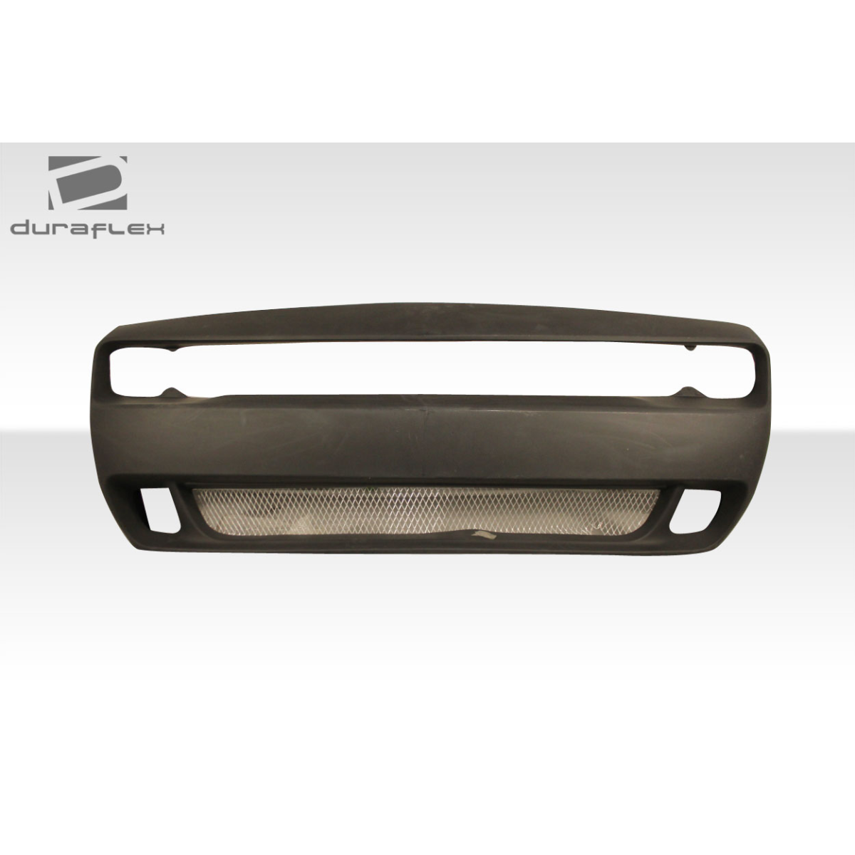 Modify your Dodge Challenger 2015 with our Exterior/Front Bumpers or Lips - Front view of the bumper part at a straight angle