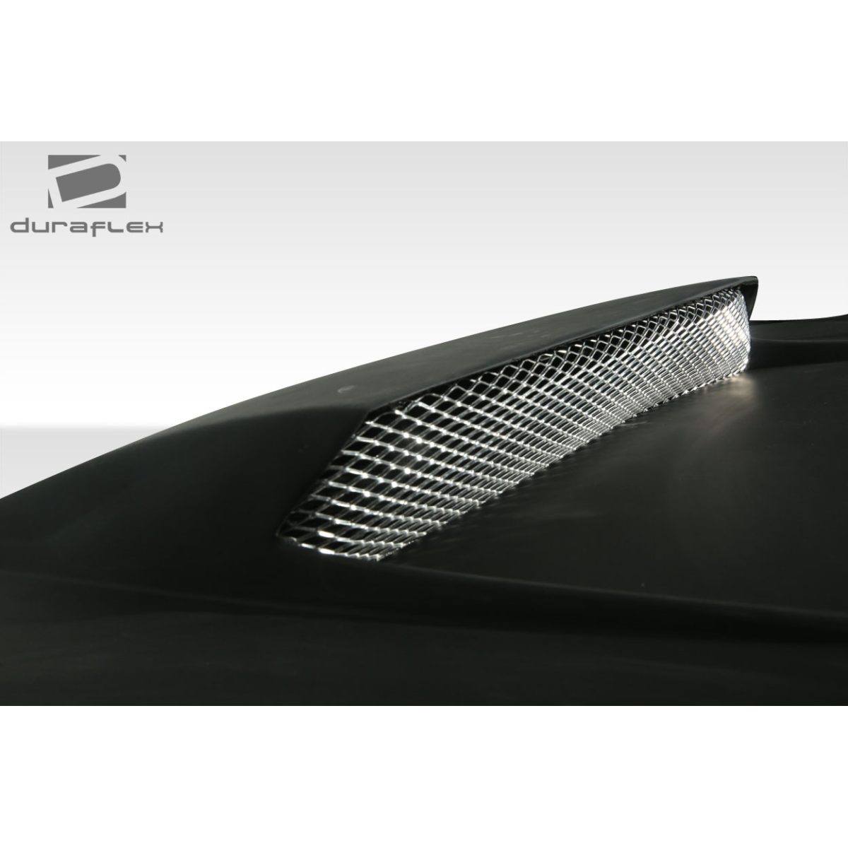Modify your Subaru Impreza 2004 with our Exterior/Hoods - Top angle view of hood design and mesh grille