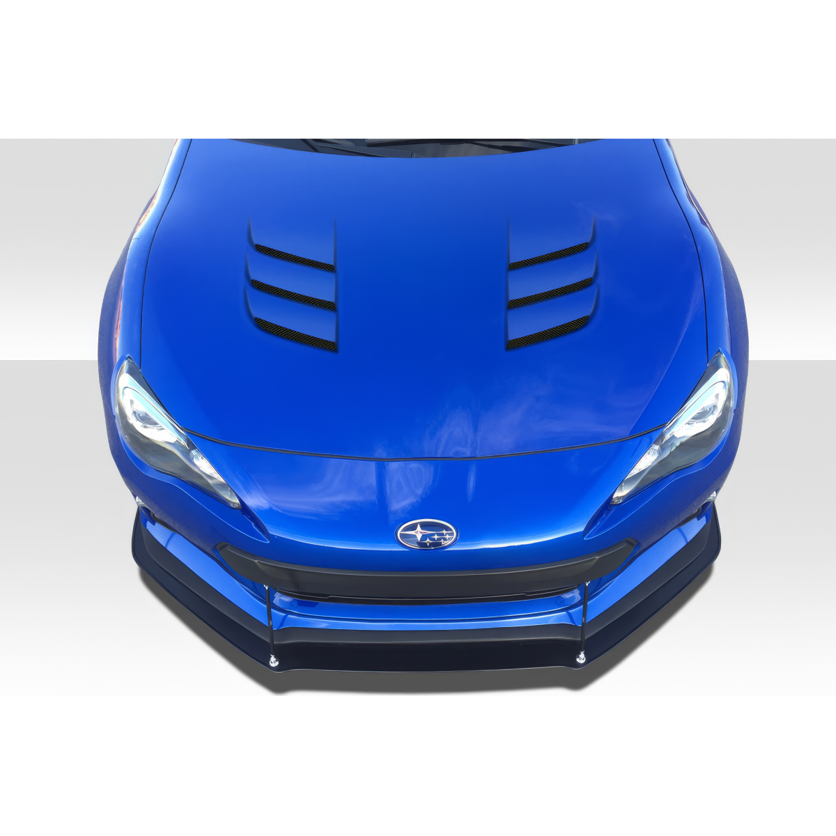 Modify your Subaru BRZ 2013 with our Exterior/Hoods - Top view of car hood angled down