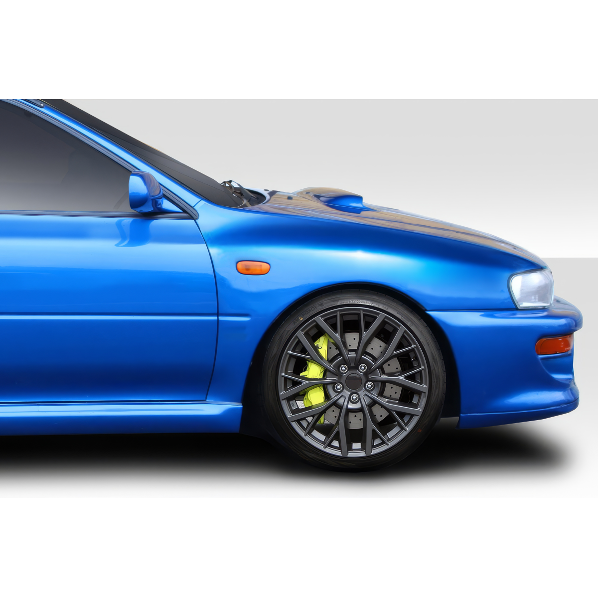 Modify your Subaru Impreza 1993 with our Exterior/Fenders - Side view angle of the vehicle part