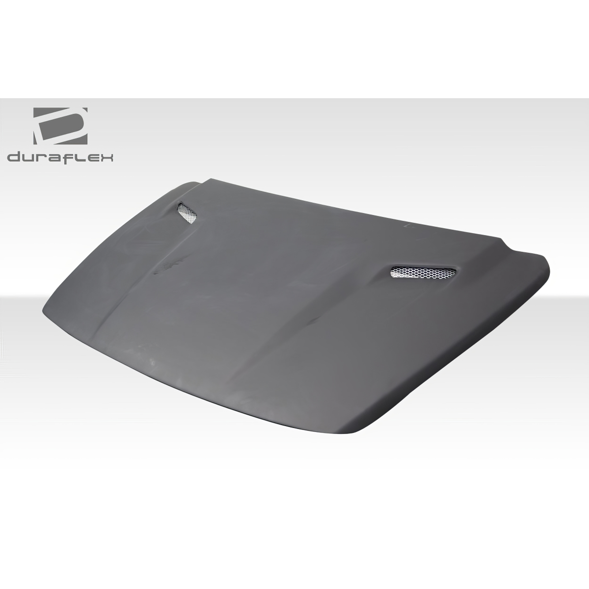 Modify your Dodge Caliber 2007 with our Exterior/Hoods - Front view at a slight upward angle